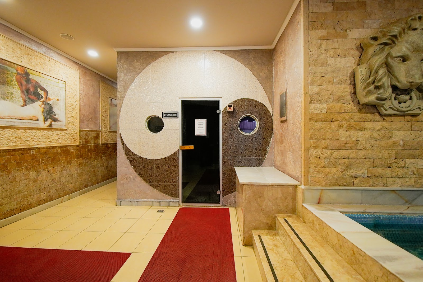 Dinlenme alanları — Kelebek Hamam & Spa, Side