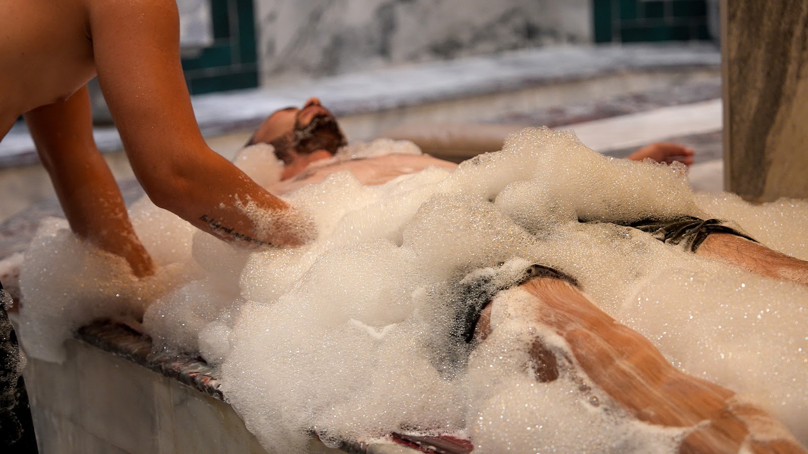Su ve köpük — Kelebek Hamam & Spa, Side